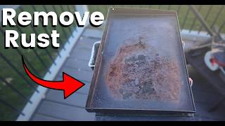 How To Remove Rust From a Blackstone Griddle