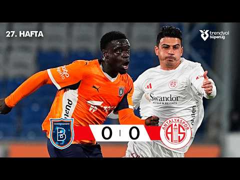 Match Highlights Başakşehir - Antalyaspor