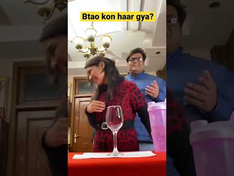 Btao kon haar gya? 😜 #akshaykakkar #shorts #challenge #waterchallenge #kachabadam #kachabadamsong
