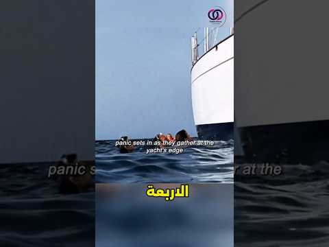 هؤلاء الأصدقاء حظهم سيئ جدا - بينزلوا من اليخت لكن للاسف مبيقدروش .. #shorts