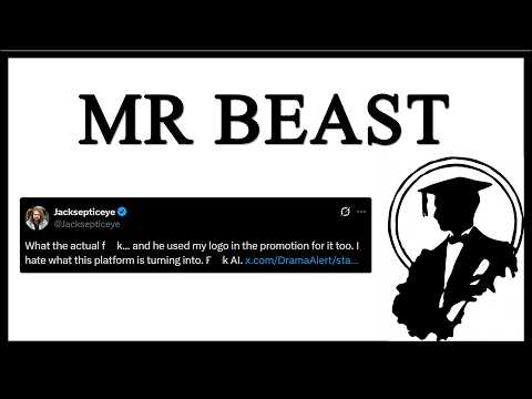 Mr Beast and Jacksepticeye Are Fighting