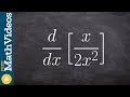 Understanding Derivatives and Power Rule