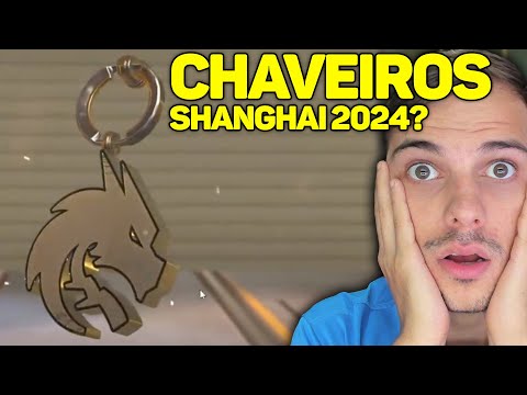 CHAVEIROS DO MAJOR SHANGHAI 2024 ERAM REAIS?