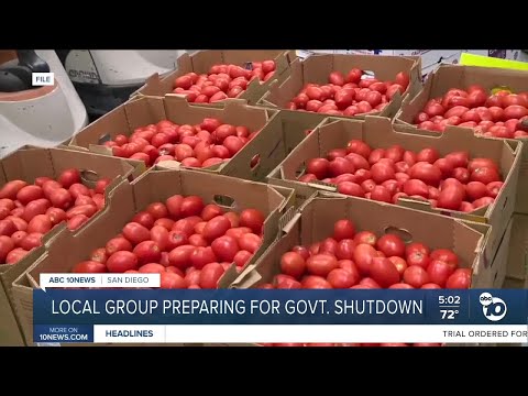 YouTube video thumbnail: Local non-Profit Makes Prepartion as Looming Federal Government Shutdown Nears