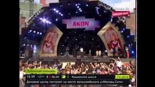 Akon - Live In Moscow Part 1