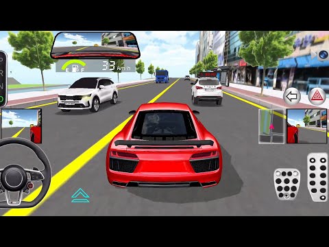 Brand New Ferrari Car Driving Game Part- 8 | 3D Car Class | Car School Driving | Android Gameplay