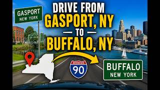 Gasport, NY to Buffalo, NY - POV Road Trip