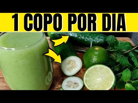 ✅ PRA QUE SERVE O SUCO DETOX DE PEPINO COM LIMÃO GENGIBRE ?  BENEFÍCIOS  FORTES