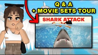🔴  SHARK ATTACK Movie Q&A + Showing the Movie Sets!