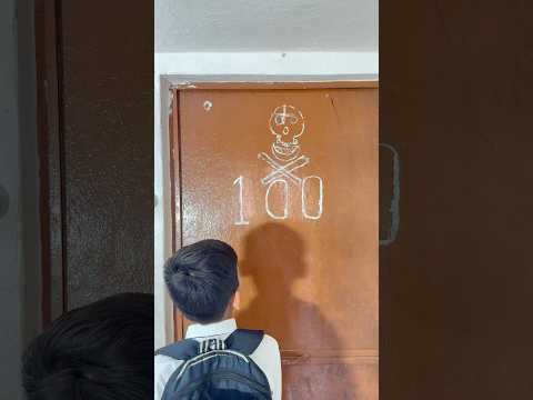 🤔Class number  100 haunted ☠️ part 1 my#Short  #Trending #YouTube #School #SchoolHaunted #Haunted