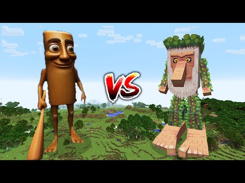 GIANT Tung Tung Sahur vs GIANT Brr Brr Patapim -  Minecraft Battle Italian Brainrot