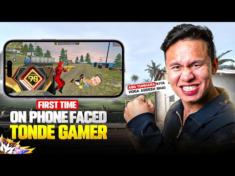 Unexpected Fight with TONDE GAMER in Mobile Lobby 😳❗️ Garena Free Fire