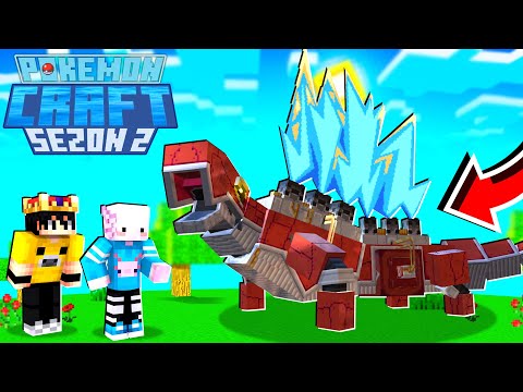 POKEMON FOSİLİ BULDUK! | PokemonCraft SEZON 2 | Minecraft | Bölüm 22