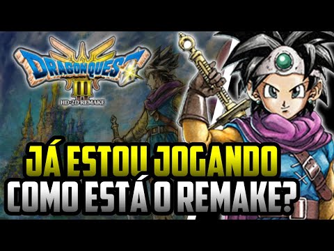 Preview: Como está o REMAKE HD-2D de Dragon Quest III? Já estou jogando!