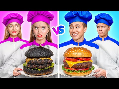 Jungen vs Mädchen: Koch-Challenge | Gigareich vs Arm von Multi DO Challenge