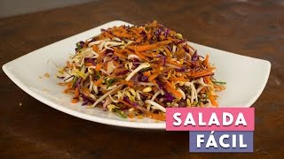 Receita - Salada Asiática Fácil