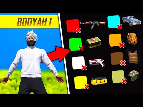 Winning Without Any COLOR (item/weapon/health)