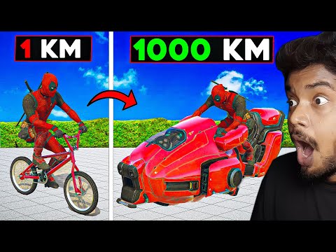 Deadpool's SLOWEST to FASTEST Bikes UPGRADE in Gta5 Tamil