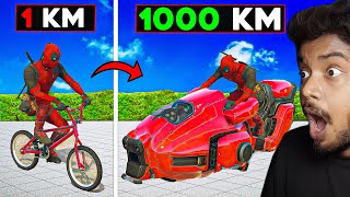 Deadpool's SLOWEST to FASTEST Bikes UPGRADE in Gta5 Tamil
