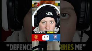 AMAZING WIN BUT THAT DEFENCE IS NOT GOOD ENOUGH! ⚽️❌ #mufc #premierleague #review