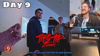 Stanz reacts to Ludwig & Micheal Tip to tip china Day 9