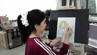 Bride coloring pages