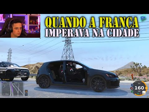 FRANÇA LEVANDO A POLÍCIA PARA O ABATEDOURO( Galinheiro) GTA RP