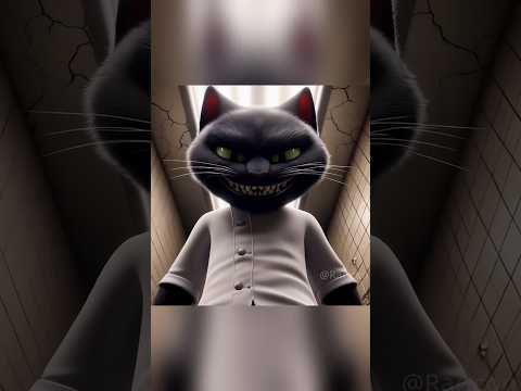 Brave Cat and The Chef's Evil Plans #cat #cutecat #kitten