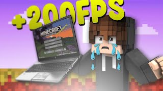 ¡MINECRAFT en una LAPTOP de MÁS DE 13 AÑOS!
