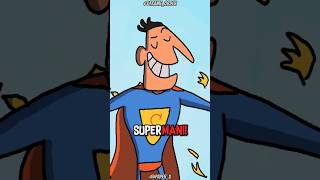 SuperMan 🧖‍♂️ - Funny moments of #cartoon #comedy #animation #anime #shorts