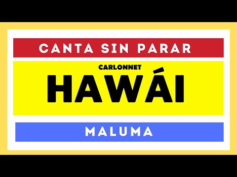 HAWAI – Maluma (Karaoke en Casa)