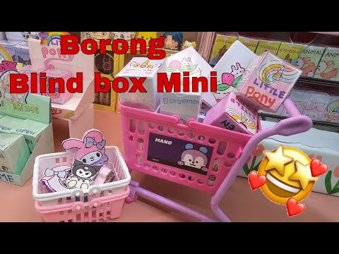 Blindbox mini dari kertas , blind box lucu miniature #asmrunboxing  #blindbag #blindbox