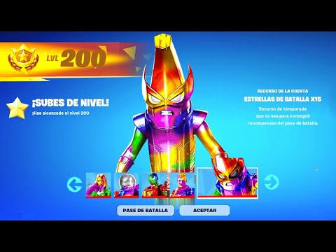 De Nivel 0 a 200 en 24 HORAS!! Mejor TRUCO XP para SUBIR RÁPIDO en Fortnite (CUALQUIER TEMPORADA)