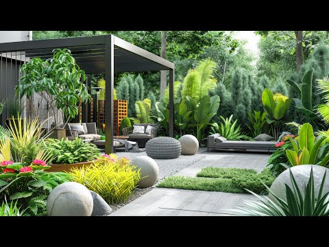 Beautiful Garden Landscape Like A Luxury Resort With 100 Unique Design Ideas!