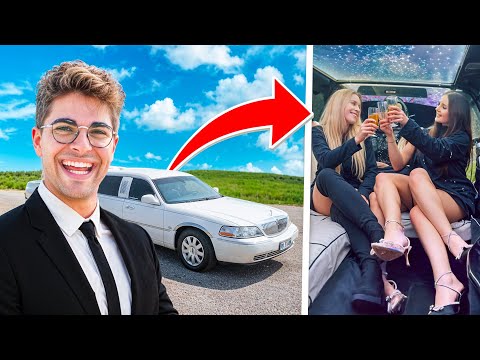 MI FINGO AUTISTA di LIMOUSINE: 24H nella VITA REALE di un AUTISTA PRIVATO 💼🚗