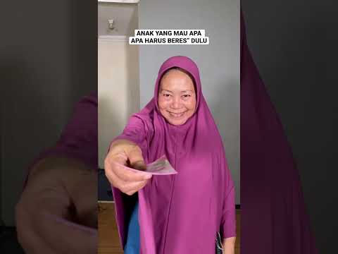 Anak yang mau duit harus beres beres dulu #shorts