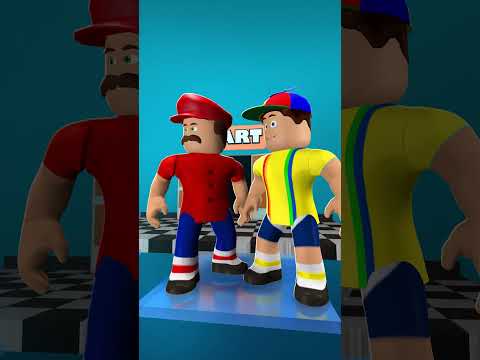 Johnny Plays Squid Games Glass Bridge In Roblox!