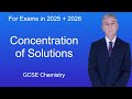 Understanding Concentration in Solutions