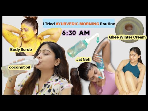 9 AYURVEDIC Habits For SKIN & HAIR - 6:30 AM Ayurvedic Routine