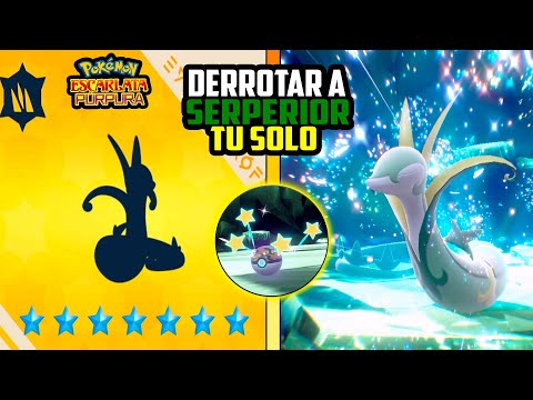 ✅como DERROTAR a SERPERIOR RAID 7 ✅TU SOLO ✅ESTRATEGIA + BUILD ✅Pokémon Escarlata y Purpura