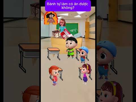 Tiểu Bảo tặng giáo viên bánh sinh nhật mẹ làm #Cartoon #VuiNhon #HoatHinh #TreEm #ThieuNhi #shorst