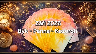 Co čeká v září 2026 zemská znamení ❤🙏🍀... Býk ♉ Panna ♍ Kozoroh ♑