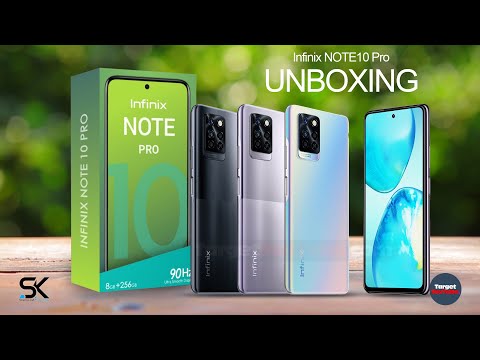 (ENGLISH) Infinix NOTE 10 Pro UNBOXING + Introduction