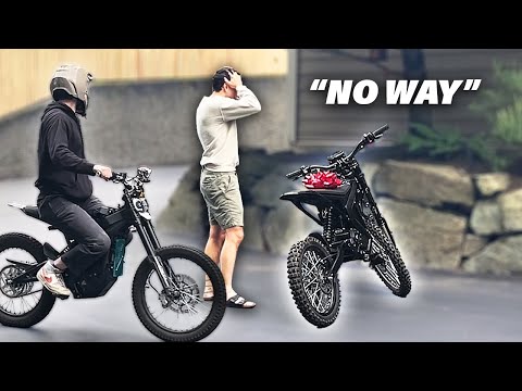 He’s Obsessed With E-Bikes, So I Gave Him One…