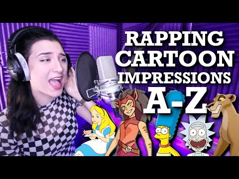 Alphabet Aerobics - CARTOON IMPRESSIONS RAP (take 2)