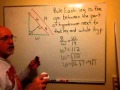 Geometric Mean in Right Triangles