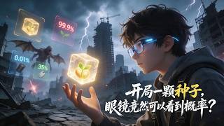 《开局一颗种子，眼镜竟然可以看到概率？》1-154欢迎玩家进入末日游戏，最开始，你只有一颗种子，它是你在这里生存的倚仗！请不要失去它！带上前女友送他的眼镜后，李川莫名其妙被拉进了末日求生游戏中。