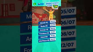 Turnê do Bento e Totó pelo Nordeste! Está chegando a hora. Garanta seu Ingresso