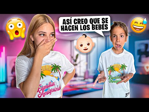 ASÍ CREO QUE SE HACEN LOS BEBÉS - PREGUNTAS INCÓMODAS A MI HERMANO DE 8 AÑOS / El mundo de Indy