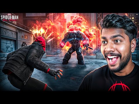 INTENSE BOSS FIGHT WITH RHINO 🥵!! Spiderman Miles Morales (Part 6)